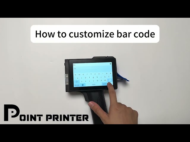 How to customize bar code and scan? #barcodeprinter #diy #inkjetprinter #smartprinter #printing