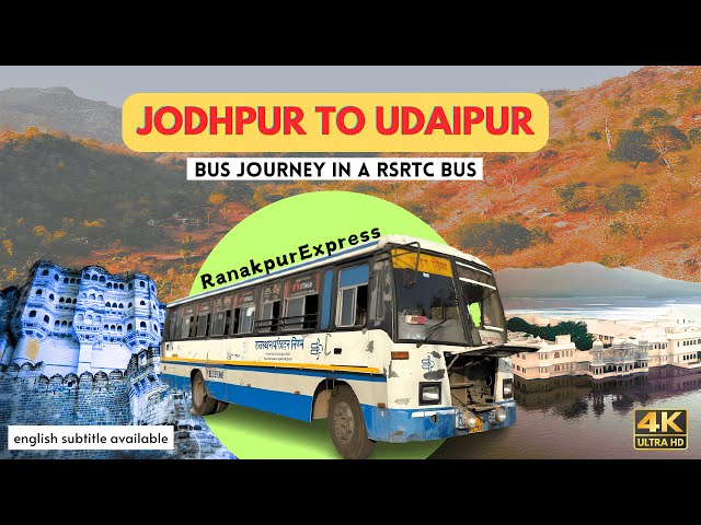 Jodhpur to Udaipur bus Journey RAJASTHAN TRAVEL VLOG