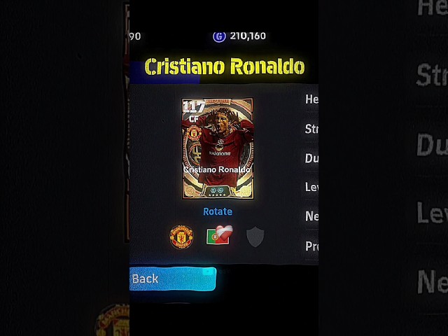 Ronaldo 💔 #efootball2024 #pes #efootball #efootball2023 #pes2024 #efootballmobile #shorts