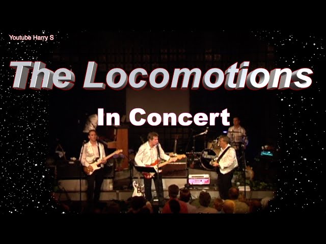 Three rock and roll songs from the 2009 concert in a row, The Locomotions