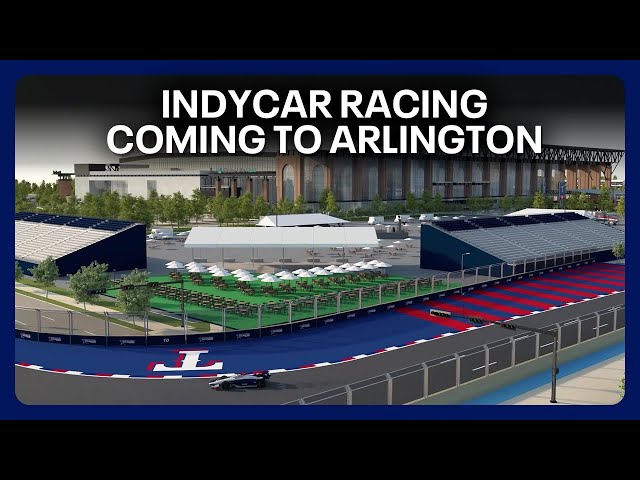 IndyCar partners with Dallas Cowboys and Texas Rangers for 2026 street race in Arlington