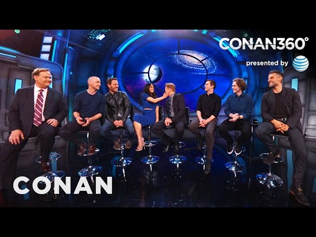 CONAN360: The Cast Of "X-Men: Apocalypse" On Their Mutant Wardrobe | CONAN on TBS