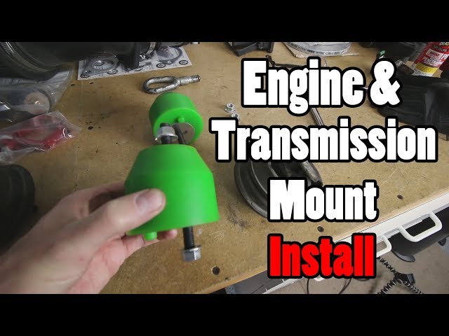 BMW engine mount replacement