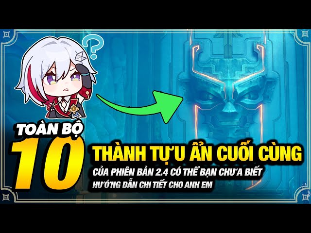 10 Thành Tựu Ẩn Cuối Cùng Của 2.4 Có Thể Các Bạn Không Biết Hướng Dẫn Chi Tiết Cho Anh Em