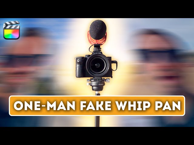 This 'One Man Fake Whip Pan Effect' is AWESOME (and easy)!