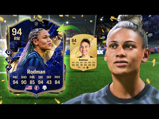 94 TOTY Blueprint Evo Rodman is the BEST CHOICE?! 🤯 FC 25 Player Review