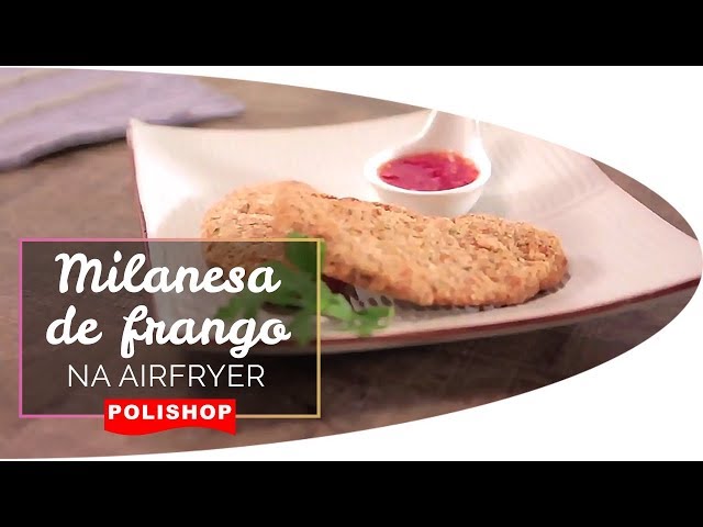 Receita Milanesa de Frango na Original Airfryer | Polishop