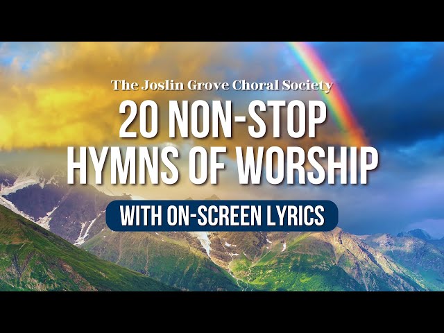 🎶 Hymns of Worship - Non-Stop Hymns with On-Screen Lyrics - Traditional Hymns for All-Day Worship