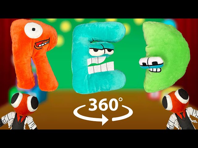 Rainbow Friends RED But Alphabet Lore RED Sing It 360 VR