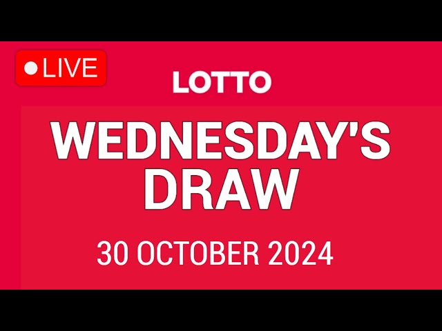 The National Lottery Lotto Draw Live results from Wednesday 30 October 2024 | tonight's lotto