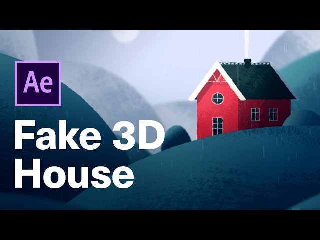 Fake 3D House | After Effects Tutorial