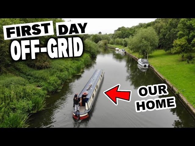 The Challenge of Off-Grid Narrowboat Life: Nightfall and No Place to Stop