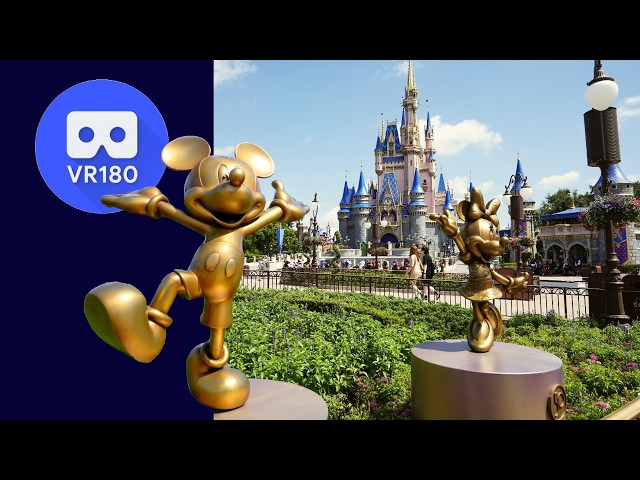 Disney's Magic Kingdom in VR 3D (2024 Version)