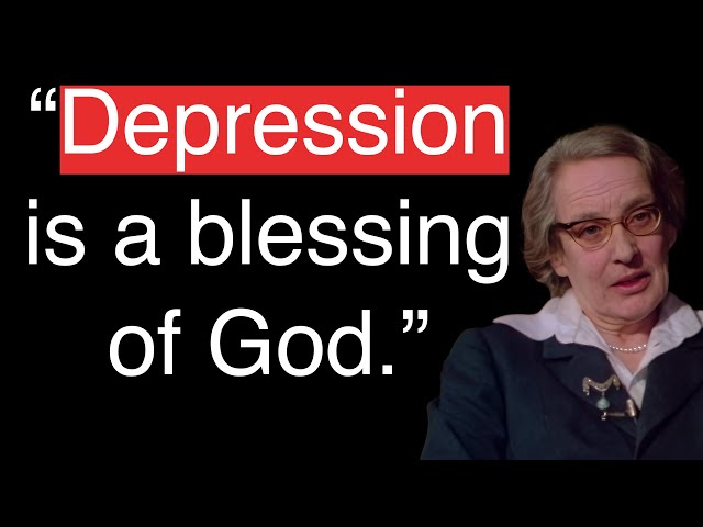 Marie-Louise von Franz on Depression's Gift: "It's the only way you're tempted to look within"