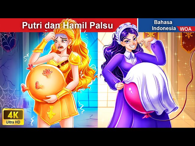 Putri dan Hamil Palsu 👸 Dongeng Bahasa Indonesia ✨ WOA Indonesian Fairy Tales