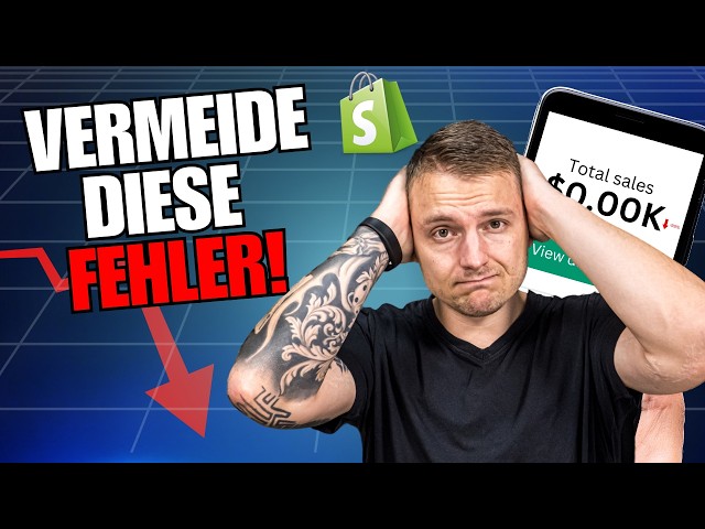 Deshalb macht dein Shopify Online Shop keinen Umsatz