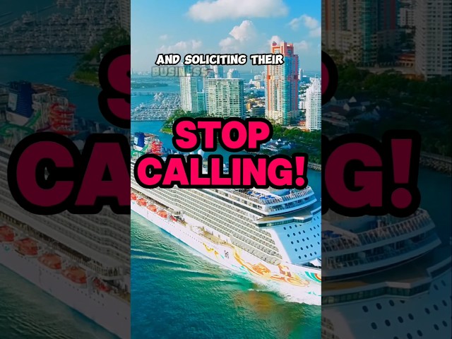 Cruise News: Cruise Line Blasted for Harassing Sales Calls!