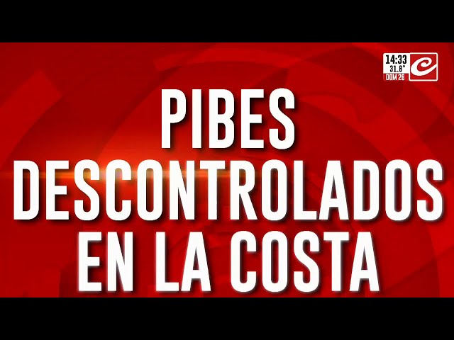 Pibes descontrolados en la costa: organizan avalanchas para entrar a los boliches