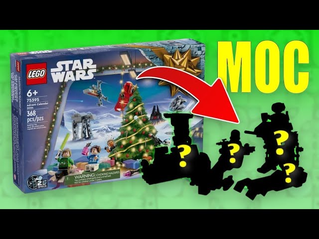 LEGO Star Wars 2024 Advent 75395 Alternate Builds