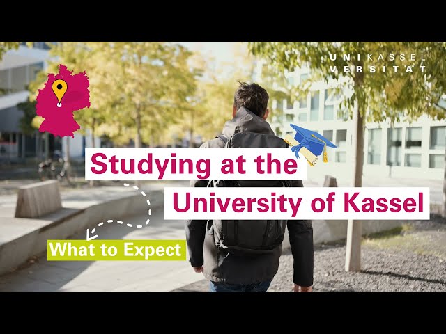 Welcome to the university of Kassel 🎓🌍