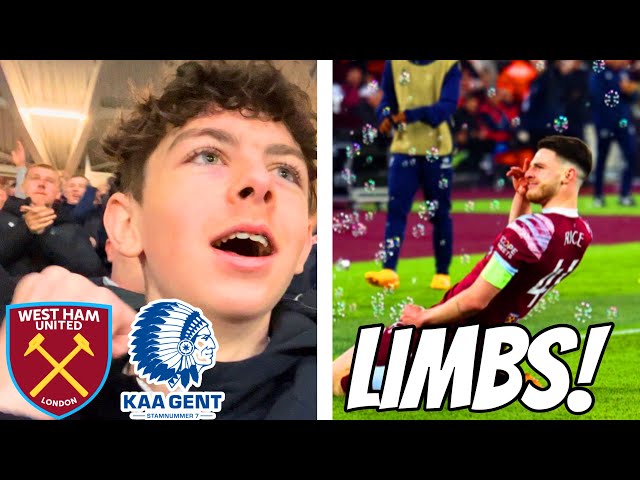 INTO THE SEMIS! West Ham VS KAA Gent Vlog