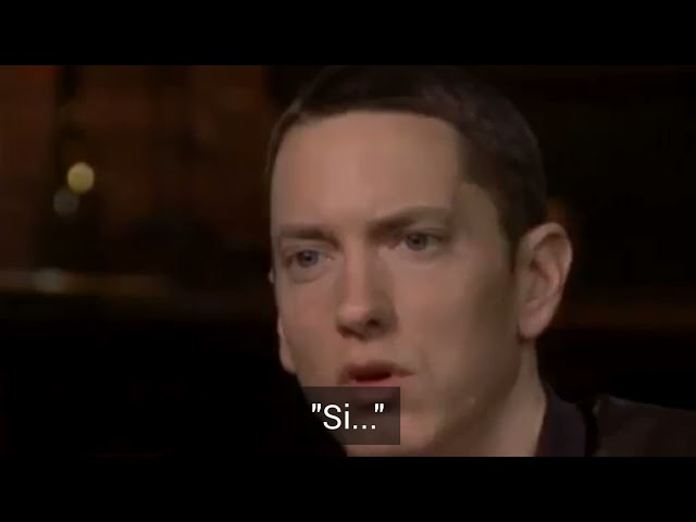 Intervista ad EMINEM: "Ti piace spendere soldi?" (Sub- ita)