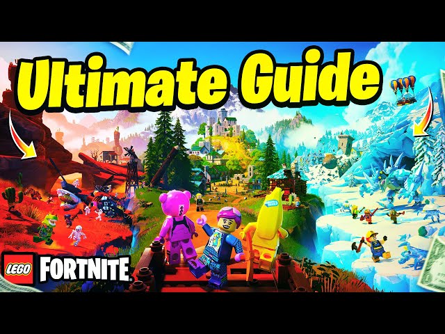 ULTIMATE Guide to 'LEGO FORTNITE' - All Upgrades, Walkthrough, Tutorial!