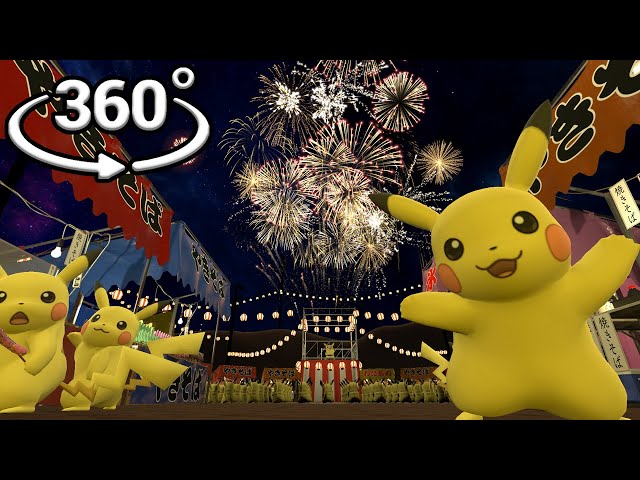 VR 360 Pikachu Festival (Pokemon)