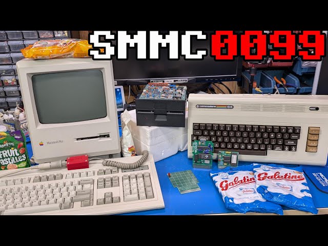 0099 PC keyboard on a Mac Plus, the ultimate C64 RAM test and a NOS 5.25" drive