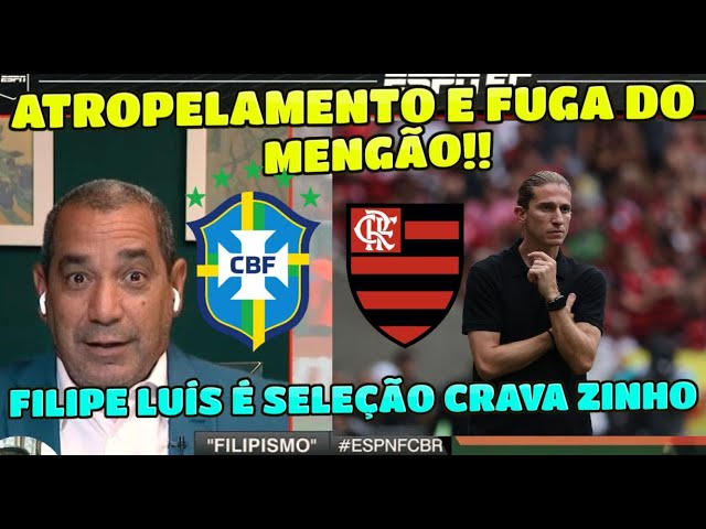 BRUNO HENRIQUE TRANSFORMOU A BOLA EM LENTILHA ELOGIA PASCOAL E ZINHO CRAVA FILIPE LUÍS É SELEÇÃO