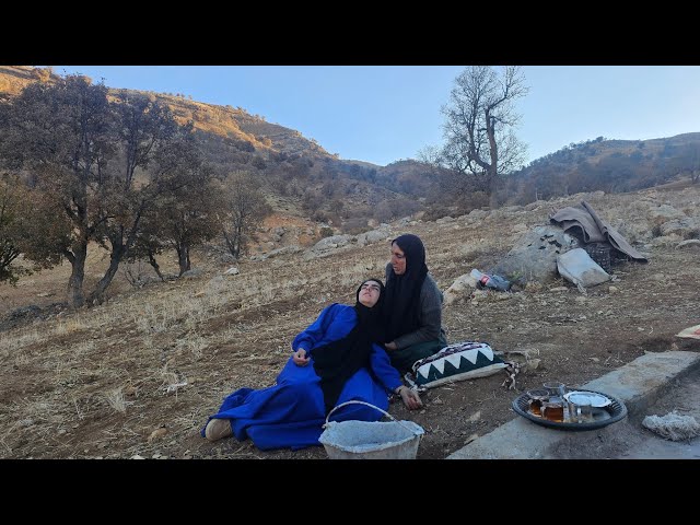 Mitra and chaos in her family: A displaced person in the mountains