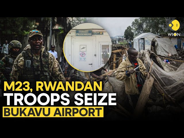 Congo Rebels LIVE: M23 Rebels Attacks Bukavu Airport | DR Congo Rebels | Rwanda Rebels | Africa News