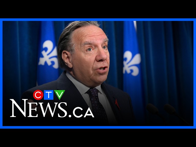 "We need to be ready" | Quebec Premier Legault on Trump's tariff threat