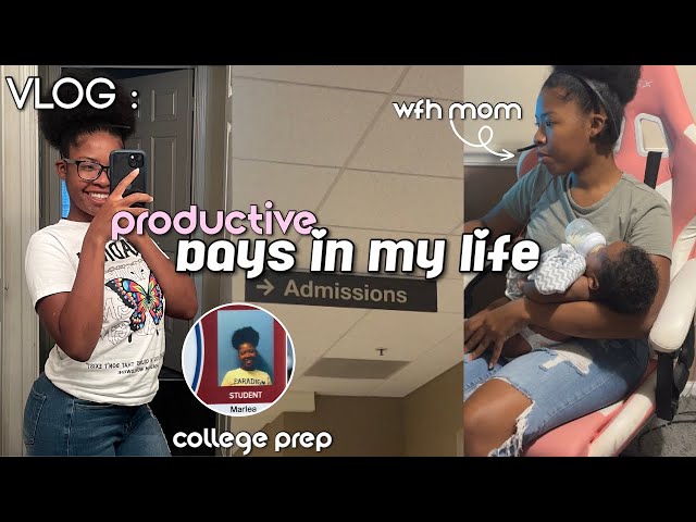 Productive Days In My Life | WFH Mom, Back To School Prep + New Side Hustles ??