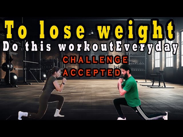 Lose weight in 10 days ,Easy workout of 6 minutes