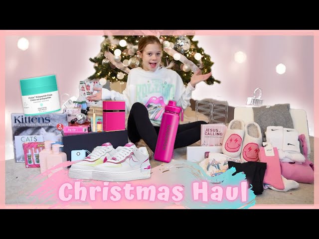 What I Got for Christmas! | Tween Christmas Gift Haul 2023