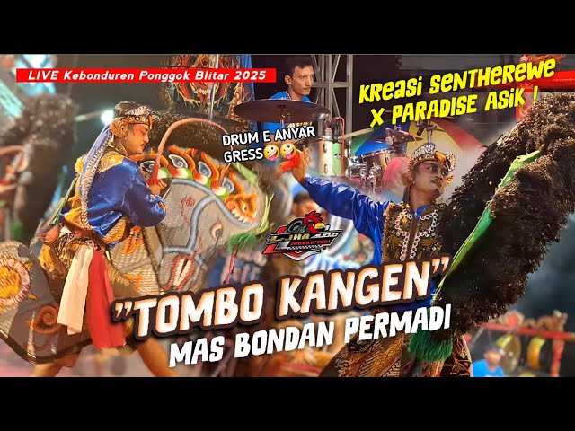 PARADISE x Jaranan Kreasi SENTHEREWE ‼️ Tari Perang Celeng ROGO SAMBOYO PUTRO Live Kebonduren