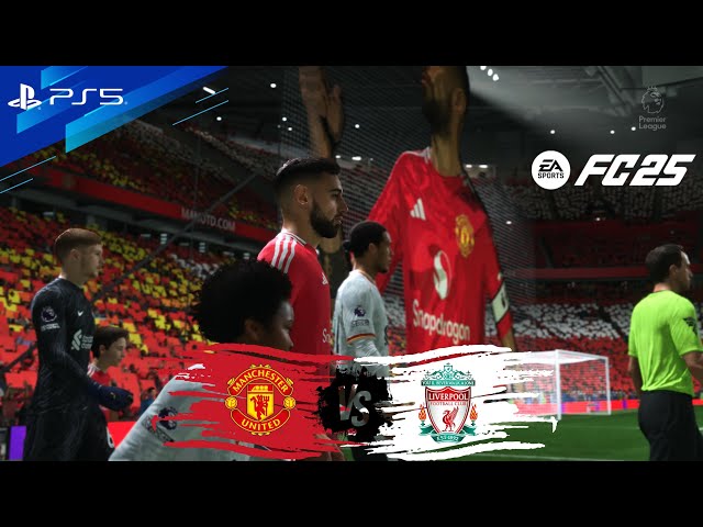 FC 25 | Northwest Derby STUNNING LATE WINNER 🔥 | Man Utd vs Liverpool | Premier League 24/25 | PS5