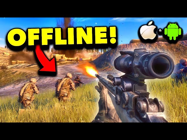 Top 10 Best OFFLINE FPS Games Like COD Mobile for iOS/Android! High Graphics! [Free Download]