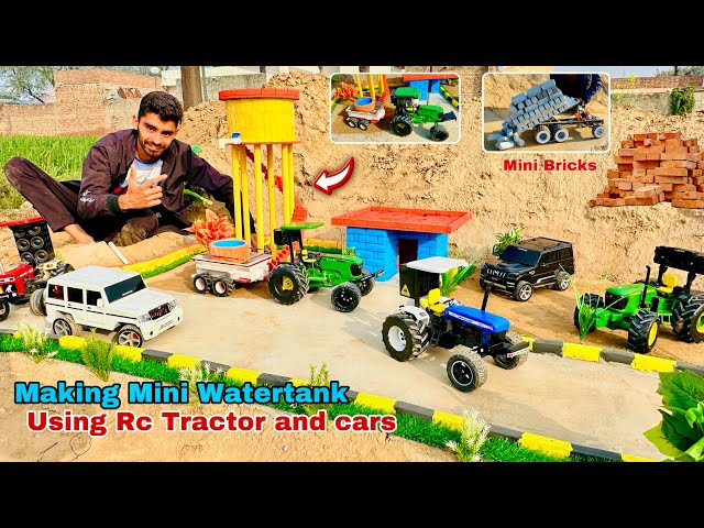 Making a Mini Watertank using bricks for Rc tractor -@Aakash946