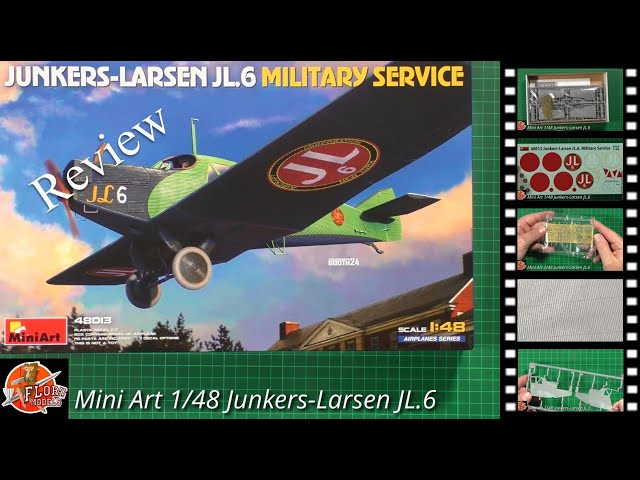 Mini Art 1/48 Junkers Larsen JL.6 Review