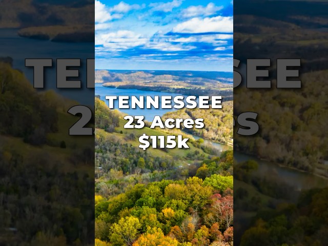 LAND for SALE in TENNESSEE • 23 Acres with Power • LANDIO