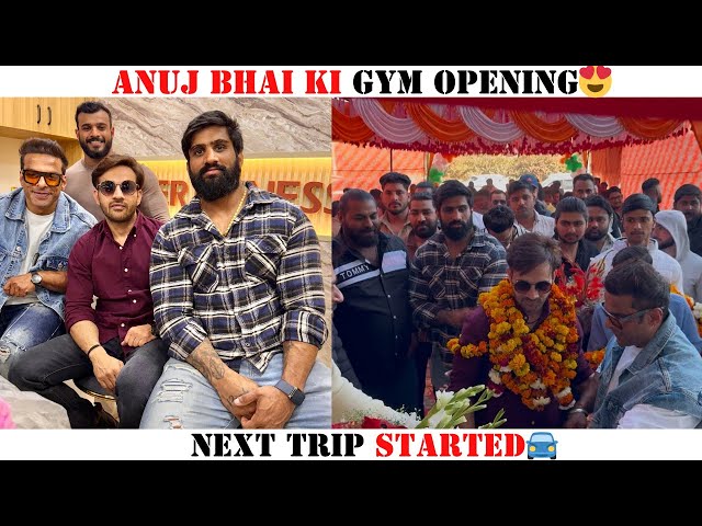 2.5 Crore Ki Gym Opening 😍| Next Trip Started🚘| Nitin Chandila