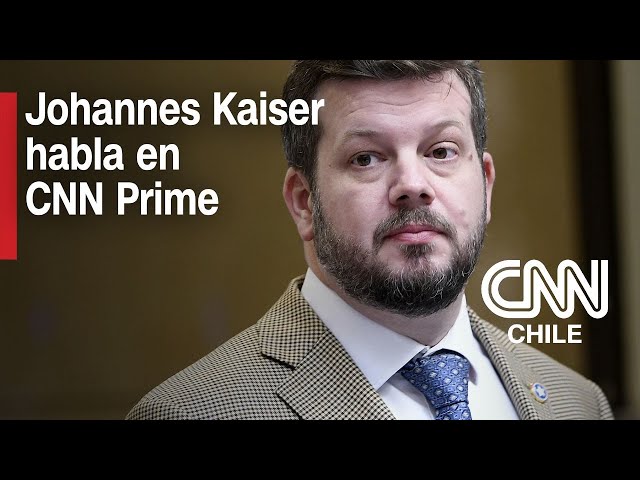 EN VIVO: Johannes Kaiser en CNN Prime