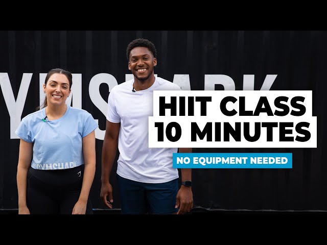 EASY 10 MINUTE HIIT WORKOUT | Full Body, No Equipment | Gymshark