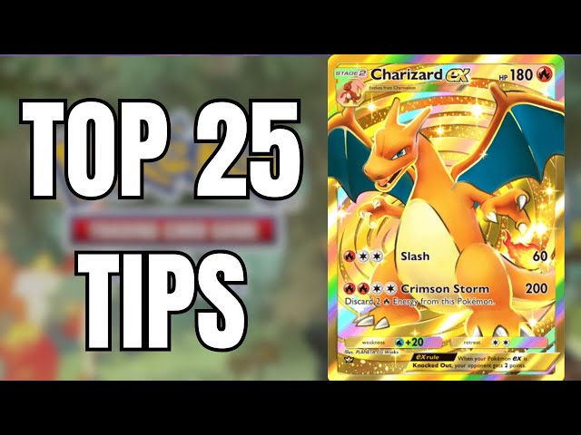 Top 25 BEST Pokemon TCG Pocket Tips And Tricks