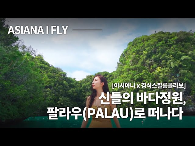 아시아나항공X경식스필름 콜라보레이션_팔라우편(PALAU)