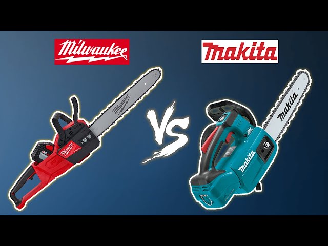 Milwaukee VS Makita Chainsaw - Milwaukee M18 2727-21HD VS Makita XCU06