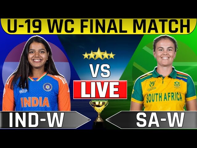 live india Women vs souith africa Women World Final Match | Today Live Cricket Match Indw vs Saw