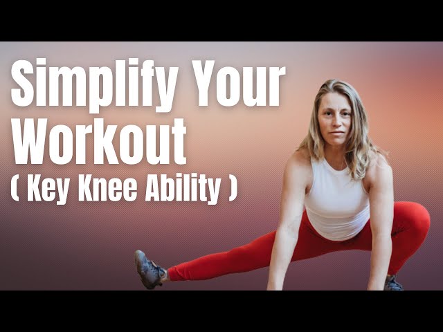 Refine Your Workouts With These 3 ATG Knee Ability Moves